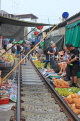 THAILAND, Bangkok, Maeklong Railway Market, THA2919JPL