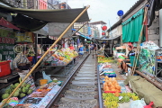 THAILAND, Bangkok, Maeklong Railway Market, THA2923JPL