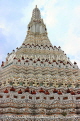 THAILAND, Bangkok, WAT ARUN (Temple of Dawn), 82 metre main prang, THA3130JPL
