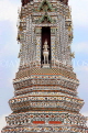 THAILAND, Bangkok, WAT ARUN (Temple of Dawn), prangs, THA3121JPL