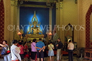 THAILAND, Bangkok, WAT BENCHAMABOPHIT, Ordination Hall, Buddha Chinnarat, THA3025JPL