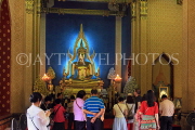 THAILAND, Bangkok, WAT BENCHAMABOPHIT, Ordination Hall, Buddha Chinnarat, THA3026JPL
