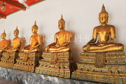 THAILAND, Bangkok, WAT PHO, Buddha images in cloisters, THA2769JPL