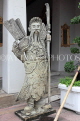 THAILAND, Bangkok, WAT PHO, Chinese statues spread throughout temple site, THA2898JPL