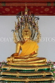 THAILAND, Bangkok, WAT PHO, Naga Buddha Statue (Seven Headed Serpent), THA2845JPL
