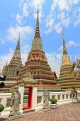 THAILAND, Bangkok, WAT PHO, Phra Maha Chedis, THA2794JPL