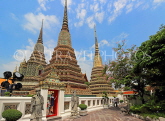 THAILAND, Bangkok, WAT PHO, Phra Maha Chedis, THA2795JPL