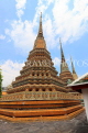 THAILAND, Bangkok, WAT PHO, Phra Maha Chedis, THA2799JPL