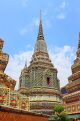 THAILAND, Bangkok, WAT PHO, Phra Maha Chedis, THA2801JPL