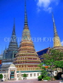 THAILAND, Bangkok, WAT PHO, Phra Maha Chedis, THA744JPL
