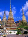THAILAND, Bangkok, WAT PHO, Phra Maha Chedis, THA749JPL