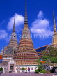THAILAND, Bangkok, WAT PHO (Temple of Reclining Buddah - Wat Phra Chetupon), chedis, THA750JPL