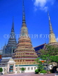 THAILAND, Bangkok, WAT PHO (Temple of Reclining Buddha), chedis, THA744JPL