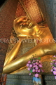 THAILAND, Bangkok, WAT PHO (Temple of Reclining Buddha), golden Buddha, THA2723JPL