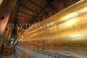 THAILAND, Bangkok, WAT PHO (Temple of Reclining Buddha), golden Buddha, THA2727JPL