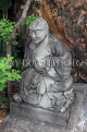 THAILAND, Bangkok, WAT PHO, stone statues spread throughout temple site, THA2870JPL