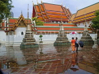 THAILAND, Bangkok, WAT PHO Temple, rain, THA2138PL