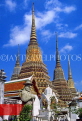 THAILAND, Bangkok, WAT PHO Temple (temple of Reclining Buddha), chedis, THA38JPL