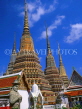 THAILAND, Bangkok, WAT PHO Temple (temple of Reclining Buddha), chedis, THA754JPL