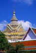 THAILAND, Bangkok, WAT PHO Temple (temple of reclining Buddha) site, chedi, THA34JPL