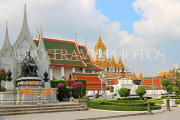 THAILAND, Bangkok, WAT RATCHANATDARAM (Loha Prasat) & King Rama III memorial, THA3383JPL