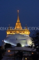 THAILAND, Bangkok, WAT SAKET (Golden Mount Temple), night view, THA3301JPL