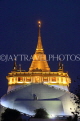 THAILAND, Bangkok, WAT SAKET (Golden Mount Temple), night view, THA3305JPL