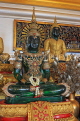 THAILAND, Bangkok, WAT SAKET (Golden Mount Temple), shrine room Buddha statues, THA3337JPL