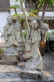 THAILAND, Bangkok, WAT SUTHAT, courtyard statues, THA3213JPL