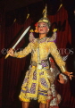 THAILAND, Bangkok, cultural show, classical dancer performing, THA1791JPL