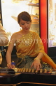 THAILAND, Bangkok, cultural show, musician playing Chakhe, THA2290JPL