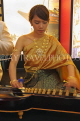 THAILAND, Bangkok, cultural show, musician playing Chakhe, THA2291JPL