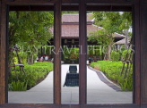 THAILAND, Ko Samui, house, Thai & Chinese style, gardens and doorframe, THA2169JPL
