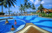 THAILAND, Ko Samui Island, Chaweng coast, pool at Chaweng Regent Beach Resort, THA1858JPL