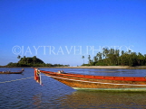 THAILAND, Ko Samui Island, seascape with fishing boat, THA1307JPL