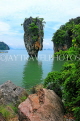 THAILAND, Phang Nga Bay, Khao Phing Kan (James Bond Island), Ko Ta Pu islet, THA4276JPL
