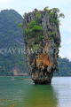 THAILAND, Phang Nga Bay, Khao Phing Kan (James Bond Island), Ko Ta Pu islet, THA4299JPL