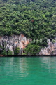 THAILAND, Phang Nga Bay, limestone islands, islet rock formations, THA4245JPL