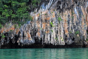 THAILAND, Phang Nga Bay, limestone islands, islet rock formations, THA4247JPL