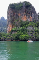 THAILAND, Phang Nga Bay, limestone islands, islet rock formations, THA4248JPL