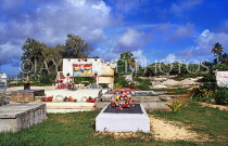 TONGA, Nukualofa, cemetery, gravestones, TON213JPL