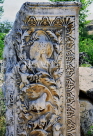 TURKEY, Aphrodisias, Temple of Aphrodite ruins, detail of marble carvings, TUR617JPL