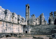 TURKEY, Didyma, ruins of ancient Theatre, TUR719JPL