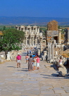 TURKEY, Ephesus, Curetes Way, leading to the Library of Celsus building, TUR222JPL