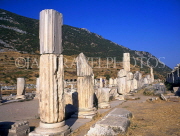 TURKEY, Ephesus, Upper Agora (State Agora) ruins, TUR229JPL