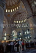 TURKEY, Istanbul, Blue Mosque (Sultan Ahmet Mosque) interior, TUR212JPL