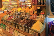TURKEY, Istanbul, Spice Bazaar (Egyptian Bazaar), spices on display, TUR1366JPL