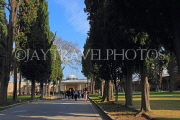 TURKEY, Istanbul, Topkapi Palace, First Courtyard gardens, TUR1095PL