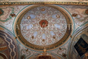 TURKEY, Istanbul, Topkapi Palace, Imperial Council Chamber, ceiling and dome, TUR1080PL