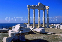 TURKEY, Side, ruins of the Temple of Apollo, TUR698JPL